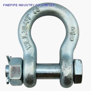 US TYPE BOLT ANCHOR SHACKLE